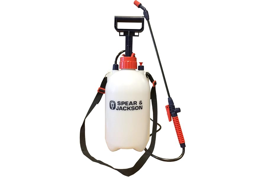 Spear & Jackson 5LPAPS 5 Litre Pump Action Pressure Sprayer