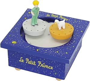 Trousselier Le Petit Prince Saint Exupery Boite A Musique Dancing 2 Figurines Amovibles Fonctionnement Simple Musique Romance De L Amour L V Beethoven Colori Bleu Roi Amazon Fr Jeux Et Jouets