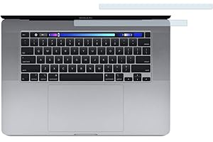brotect Protection Ecran Anti-Reflet pour Apple MacBook Pro 16" 2019 (Touch Bar UNIQUEMENT) (2 Pièces) - Film Mat