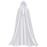 various Velvet Cape with Hood, Adult Costume | Unisex cape for vampire, witch and wizard on Halloween, carnival and cosplay.