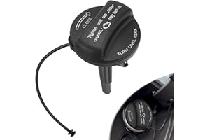 LPZMPZ Tapón de Depósito de Combustible compatible con BMW E39 E46 E60 E61 E84 E87 E90 E91 E92 F10 F20 F30 F31, Mini Cooper R55 R56 R57 F56 16117222391 Tapa del Tanque de Combustible