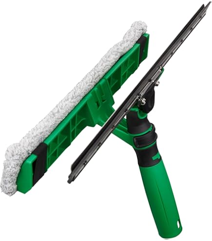 Unger Guida S (larghezza 35 cm, con gomma tergicristallo verde, compatibile con maniglie per tergicristalli ErgoTec, S e Pro) NE35G
