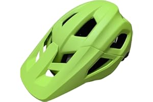 Hsility Bike Helmet Men Mountain Bike Helmet Safety and Stylish Breezy Ventilation Lightweight Reinforced Long Sun Visor