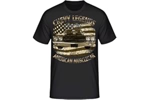 SHIRTMATIC T-shirt Chevy American Vintage Musclecar Oldtimer Hot Rod USA