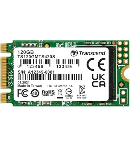 SSD MSATA Transcend MSM360 - 32 Go - Mini PCIe - TS32GMSM360 - Pour AT-300B