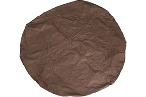 Operitacx Housse Étanche Ronde 79X79X12 Pouces Protection Imperméable Anti-Poussière Et Anti-Pluie pour Extérieure Et Spa Durable Et Polyvalente pour Jardin Et Piscine