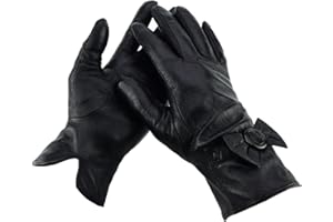 Gai Mattiolo Guanti in Vera Pelle, Donna Con Fodera in Pile Scatola Regalo