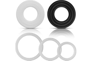 WEAKUP10® Pack 3 Anillo Pene Masculino Ereccion | Anillos Pene Retardante de Silicona | Anillo Pene Masculino | Circunaro | Cock Ring | Control Eyaculatorio. Suave y Discreto (Fluorescentes)