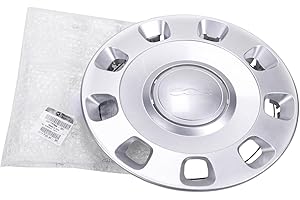 Genuine Fiat Wheel Trim 14 Inch Rim Silver Lacquered 51787644