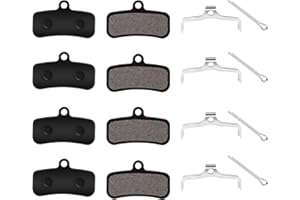 DESDIRA 4 Paires de Plaquettes de Frein Vélo pour Saint BR-M810 Zee M640 XTR-M9120, Deore XT BR-M8020, BR-MT420, MT510, MT520 Tektro HD M745 TRP, SL, Slate T4, G-Spec Quadiem