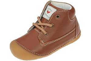 ANTONLIEBEVOLL Baby Lauflernschuhe, Leder Krabbelschuhe Gr. 19-25 EU, rutschfest