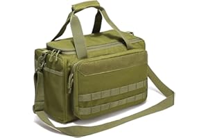 AMZLORD Taktische Waffen-Range-Tasche Waffen-Range-Aufbewahrungstasche mit Mehreren Fächern -System Outdoor-Jagdzubehör Waffen-Taktikkoffer Taschen zum Klettern Wandern Camping