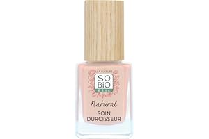 SO'BIO ÉTIC LÉA NATURE SO BiO étic| Soin durcisseur ongles Bio – Natural Manucure | Quartz | Protège, Répare et Fortifie l’ongle | |Kératine végétale & Huile de Ricin Bio fortifiantes | Vegan|Made in France|11ml