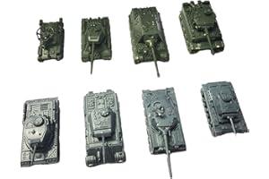 Qianly 8X modellini di Carri Armati in Scala 1/144, di Costruzione di Giocattoli educativi T34/85, Decorazioni da scrivania per Modelli di Carri Armati