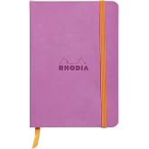 Rhodia 117311C Yumuşak Kapaklı Defter, &Ccedil;izgili, Lilac, A6