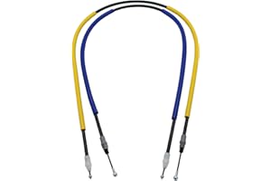 BIAREN Paire Arrière De Frein À Main Câbles Droite Et Gauche Pour Renault Trafic Vauxhall Opel Vivaro Nissan Primastar 2001-2014 8200263819 91168672