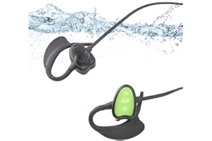 ‎FABATER Wodoodporne Słuchawki IPX8 do Pływania, Douszne Słuchawki do Pływania z 5.0, Podwodny Bezprzewodowy Odtwarzacz Muzyczny, Idealne do Pływania, Uprawiania Sportu, Biegania