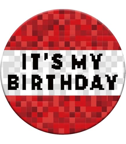 OAKTREE UK-Badge Géant 90 Today Bleu Holographique