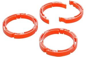 FOX RACING FOX Kit: Volume Spacers, 3 Pairs: Float X2, Clip-in, Plastic, 0.25in 3