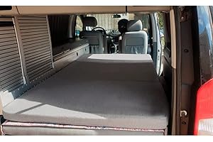 K´Foam Store Matelas pliable avec mousse viscoélastique pour Mercedes Marco Polo W639 (2003-2014) Camper (200 x 108 x 6 (avec Visco))