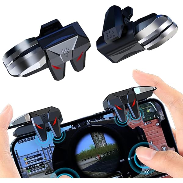 GOFOYO CK3 Mobile Game Triggers - Phone Game Controller For PUBG Fortnite Call Of Duty