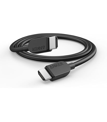Anker HDMI Cable 8K@60Hz, 6ft Ultra HD 4K@120Hz HDMI to HDMI Cord