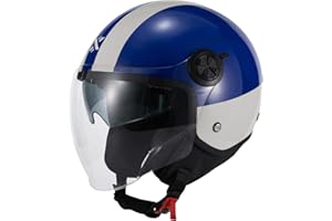 Shox Helmets Interceptor SV Ranger Open Face Motorcycle Helmet ECE 22.06 Approved Unisex Motorbike Scooter Moped Urban Commuter Crash Lid