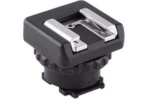 Tosuny Mini Heavy Duty Hot Shoe Adapter Converter for Converting Sony Multi interface Shoe to Standard Cold Shoe