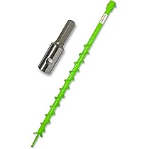 Trapano A Coclea Professionale Da 40 Mm - Punta Preciso Per Terreni Leggeri E Medi, Lunghezza 800 Mm, Acciaio Alta Qualità - Foto 12