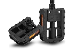 Jadeshay Pedali Bici, 2 Pezzi Universali Pedali per Bici Pieghevoli per Bici con Riflettori Parti Accessorie per Ciclismo all'aperto, Un Paio Pedali MTB Bicletta Road Bike E-Bike