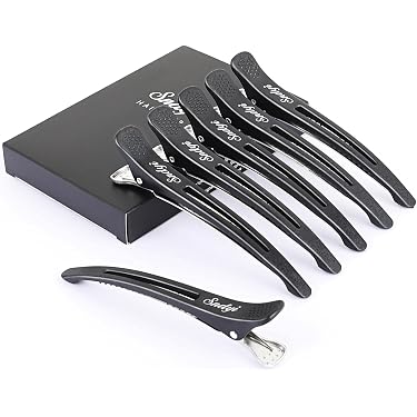 Mecool Kristall-Haarklammern Für Damen – 2 Stück, Gold & Schwarz, Für Pferdeschwanz & Dutt, Glitzerndes Haaraccessoire