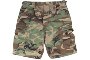 Mil-Tec Us Bermuda Co Préwash Woodland - Shorts - Bermuda - Homme