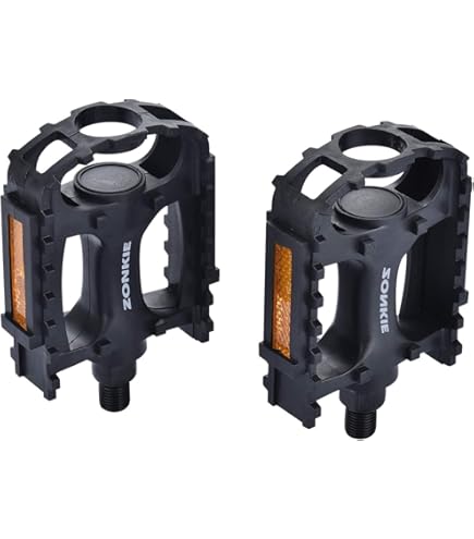 Pedali Per Bici In Alluminio Antiscivolo | Con Catarifrangenti, Per MTB, BMX E City Bike - Foto 3