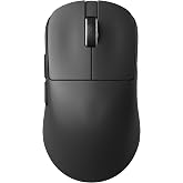 Hawk Gaming HM220 1K Hz 12000 DPI Tri-Mode Wireless/Bluetooth Gaming Mouse (Black)