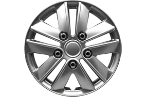 AUTO-STYLE Jeu d'enjoliveurs Kentucky 15-inch gun-metal