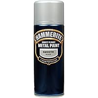 Hammerite Spray Paint For Metal. Direct To Rust Exterior White Metal Paint Smooth Finish Corrosion Resistant White Gloss Paint And Rust Remover 8 Year Protection 400ml Aerosol 0 5 Sqm Coverage