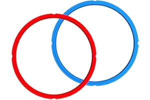 Instant Pot Bague d'étanchéité en silicone de 3 l (2,8 l) - Rouge/bleu