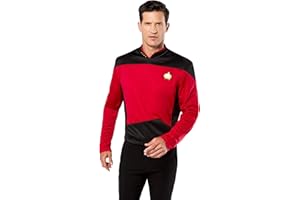Rubie's Costume ufficiale Star Trek Capitan Picard Deluxe Top, per adulti