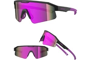 ER00 Eazyrun Kids Youth Polarised Sports Sunglasses Women Men, Cricket Pickleball Rounders Baseball Cycling Running Outdoor Hiking Skiing