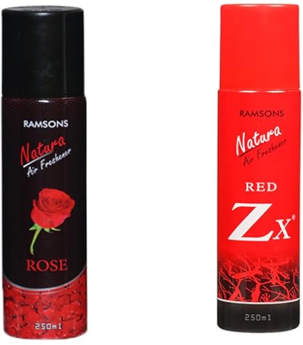 ari  RAMSONS Polyurethane Floral Red Zx Combo Air Freshener (250