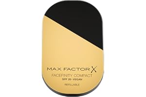 Max Factor Facefinity Fondotinta compatto in polvere - 003 - NATURAL ROSE, 10 g