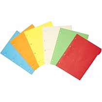 Oxford 6 Pochettes Plastiques A4 Perforées Avec Bouton Velcro - Lot De 2