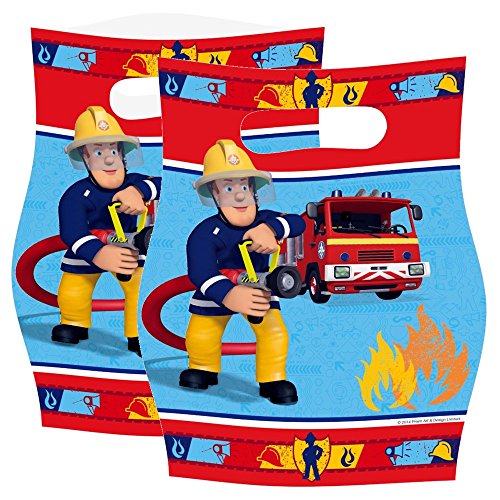 Feuerwehrmann Sam - Party Geburtstag Geschenktüten 8 Stk.