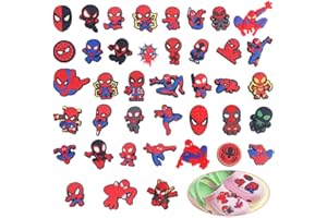 Milygobam 21/30/35/40 PCS Shoe Charms, Shoe Charms for Kids, Charms for Shoe, Shoe Decoration Charms, Party Favor Gifts for Boys Girls