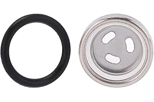‎YOSOO HEALTH GEAR Motorrad-Bremskupplungs-Hauptzylinderbehälter, Schauglas Vorne und Hinten, Universeller Ersatz für Motorradpumpenöl, Spiegellinsendichtung für Suzuki (12mm)