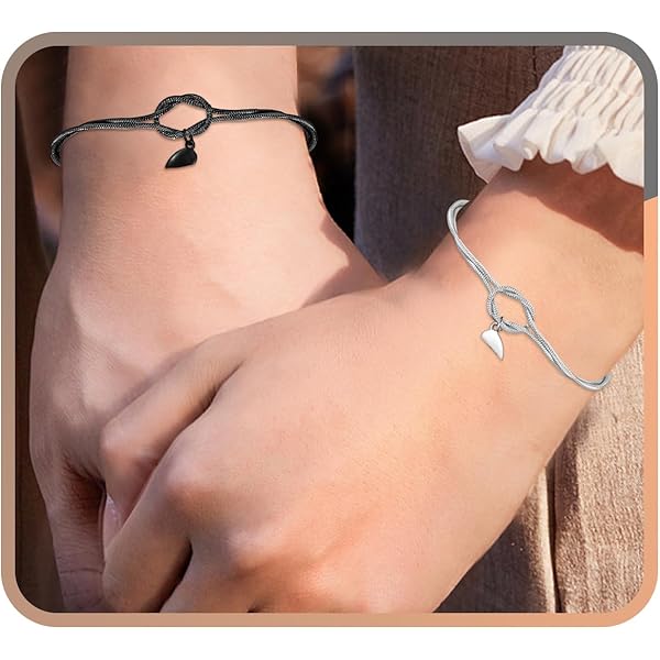 Braccialetti Magnetici A Forma Di Cuore Con Chiave E - Foto 8