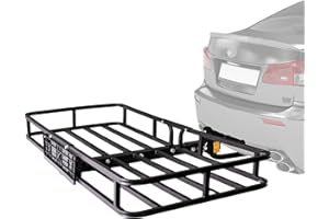 Plutohiker Heckträger für Anhängerkupplung 120x61x15cm,Wildträger Heckträger mit Montagekupplung,Suitable for Tow Hitch (Anhängerkupplung),Einsetzbar in ATV, PKW, SUV.Hoflader