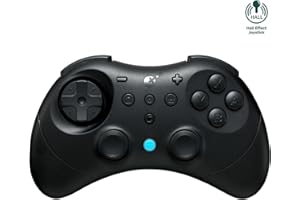 AKNES GuliKit Elves 2 Pro Manette sans fil pour Switch/Switch 2, Windows, iOS, Android - Joysticks à effet Hall, Taux d'Interrogation de 1000Hz, Switch 1/2 Wakeup, 3 Modes de Rumble, Gyro Aiming(Noir)
