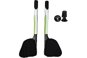 PLATT Triathlon Guidon 31,8 Carbon Repos Vélo Prolongateur AeroBar pour VTT Cyclisme Vélo Route, 3K Brillant