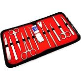 Dissection Tool Kit, 22 Pieces Dissection Set for Biology Lab Anatomy, for Veterinary Lab, Anatomy, Botany, Biology Medical S
